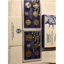 2003 S United States Proof Set in Original Box with Paperwork