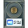 Image 2 : 1870 1C MS64 Red PCGS. Lustrous surfaces are overl 1870 1C MS64 Red PCGS.