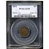 Image 1 : 1872 1C AU50 PCGS. Softly struck on the reverse, w 1872 1C AU50 PCGS.