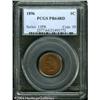 1896 1C PR64 Red PCGS. Amazingly deep fire-red col 1896 1C PR64 Red PCGS.