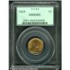 Image 1 : 1924 1C MS65 Red PCGS. Boldly struck with granular 1924 1C MS65 Red PCGS.