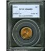 Image 1 : 1931 1C MS66 Red PCGS. Well struck and highly lust 1931 1C MS66 Red PCGS.