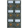 Image 1 : 1934-D 1C MS66 Red PCGS, rich orange-red color; 1934-D 1C MS66 Red PCGS,