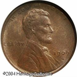 1909-S VDB 1C MS64 Brown NGC. Although brown, each 1909-S VDB 1C MS64 Brown NGC.