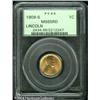 Image 1 : 1909-S 1C MS65 Red PCGS. Brassy-gold patina adhere 1909-S 1C MS65 Red PCGS.