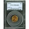 Image 3 : 1910-S 1C MS66 Red PCGS. A widely recognized semi- 1910-S 1C MS66 Red PCGS.