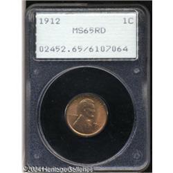 1912 1C MS65 Red PCGS. Well struck with splendid g 1912 1C MS65 Red PCGS.