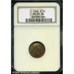 1912-S 1C MS65 Red and Brown NGC. The '12-S is one 1912-S 1C MS65 Red and Brown NGC.