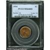 Image 3 : 1914 1C MS66 Red PCGS. This deep orange-red specim 1914 1C MS66 Red PCGS.