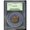 Image 3 : 1918-D 1C MS65 Red PCGS. A golden-orange Gem with 1918-D 1C MS65 Red PCGS.