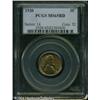 Image 1 : 1920 1C MS65 Red PCGS. Brassy-gold color reveals a 1920 1C MS65 Red PCGS.