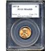Image 1 : 1957-D 1C MS66 Red PCGS. Beautiful orange patina o 1957-D 1C MS66 Red PCGS.