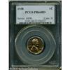 Image 1 : 1938 1C PR66 Red PCGS. A full red, nearly flawless 1938 1C PR66 Red PCGS.