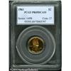 Image 3 : 1961 1C PR69 Deep Cameo PCGS. The portrait of Linc 1961 1C PR69 Deep Cameo PCGS.