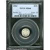 1862 3CS MS66 PCGS. This Civil War issue possesses 1862 3CS MS66 PCGS.