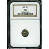 Image 1 : 1868 3CS PR61 NGC. Bright proof surfaces reveal to 1868 3CS PR61 NGC.