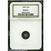 Image 3 : 1869 3CS PR67 S NGC. Exquisite bands of forest-gr 1869 3CS PR67 S NGC.