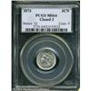 Image 1 : 1873 3CN Closed 3 MS64 PCGS. Faint speckles of oli 1873 3CN Closed 3 MS64 PCGS.
