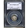 Image 1 : 1878 3CN PR65 Cameo PCGS. Very well mirrored for t 1878 3CN PR65 Cameo PCGS.