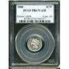 Image 3 : 1888 3CN PR67 Cameo PCGS. Exceptional white on bla 1888 3CN PR67 Cameo PCGS.