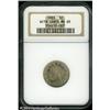 Image 1 : 1883 5C With Cents MS65 NGC. Nickel-gray lustrous 1883 5C With Cents MS65 NGC.