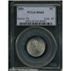 Image 1 : 1891 5C MS65 PCGS. The design elements are well st 1891 5C MS65 PCGS.