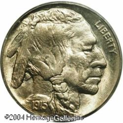 1915-D 5C MS65 PCGS. This elusive early D-mint Buf 1915-D 5C MS65 PCGS.