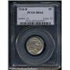 Image 1 : 1924-D 5C MS64 PCGS. Dove-gray and golden-brown pa 1924-D 5C MS64 PCGS.