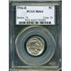 Image 1 : 1924-D 5C MS64 PCGS. Faint light gold and pale blu 1924-D 5C MS64 PCGS.