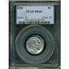 Image 1 : 1928 5C MS66 PCGS. This satiny gunmetal-gray premi 1928 5C MS66 PCGS.