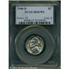 Image 1 : 1940-D 5C MS67 Full Steps PCGS. A thin veneer of g 1940-D 5C MS67 Full Steps PCGS.
