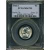 Image 1 : 1944-S 5C MS67 Full Steps PCGS. This War nickel fe 1944-S 5C MS67 Full Steps PCGS.