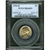 Image 1 : 1953-D 5C MS66 Full Steps PCGS. A thin film of oli 1953-D 5C MS66 Full Steps PCGS.