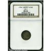 Image 3 : 1796 H10C LIKERTY MS62 NGC. V-1, LM-1, R.3. While 1796 H10C LIKERTY MS62 NGC.
