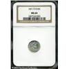 Image 1 : 1871-S H10C MS64 NGC. Wisps of apricot patina illu 1871-S H10C MS64 NGC.