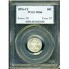Image 3 : 1876-CC 10C MS66 PCGS. Type One Reverse. A well st 1876-CC 10C MS66 PCGS.