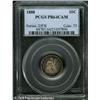 Image 1 : 1888 10C PR64 Cameo PCGS. Fortin-101. Vivid bands 1888 10C PR64 Cameo PCGS.