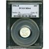 Image 1 : 1906-D 10C MS64 PCGS. Light gold color graces the 1906-D 10C MS64 PCGS.