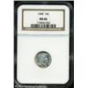 Image 1 : 1908 10C MS66 NGC. Bright, frosty luster graces bo 1908 10C MS66 NGC.