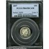 Image 1 : 1897 10C PR65 Deep Cameo PCGS. Boldly struck, fros 1897 10C PR65 Deep Cameo PCGS.