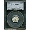 Image 1 : 1924-D 10C MS64 Full Bands PCGS. Booming cartwheel 1924-D 10C MS64 Full Bands PCGS.