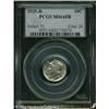 Image 1 : 1925-D 10C MS64 Full Bands PCGS. A hint of gold co 1925-D 10C MS64 Full Bands PCGS.