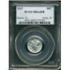 Image 1 : 1927 10C MS64 Full Bands PCGS. Sharply struck, wit 1927 10C MS64 Full Bands PCGS.