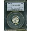 Image 1 : 1935-D 10C MS65 Full Bands PCGS. Gentle pearl-gray 1935-D 10C MS65 Full Bands PCGS.