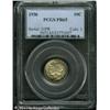Image 1 : 1936 10C PR65 PCGS. Beautiful lime-green, orange, 1936 10C PR65 PCGS.
