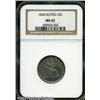 Image 1 : 1838 25C No Drapery MS62 NGC. Nicely struck design 1838 25C No Drapery MS62 NGC.