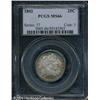Image 1 : 1892 25C MS66 PCGS. Type Two Reverse. Beautiful go 1892 25C MS66 PCGS.