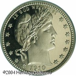 1910 25C PR67 Cameo PCGS. A brilliant and essentia 1910 25C PR67 Cameo PCGS.