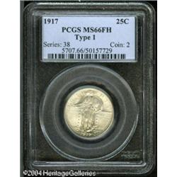 1917 25C Type One MS66 Full Head PCGS. This is an 1917 25C Type One MS66 Full Head PCGS.