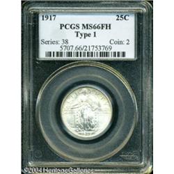 1917 25C Type One MS66 Full Head PCGS. Whispers of 1917 25C Type One MS66 Full Head PCGS.